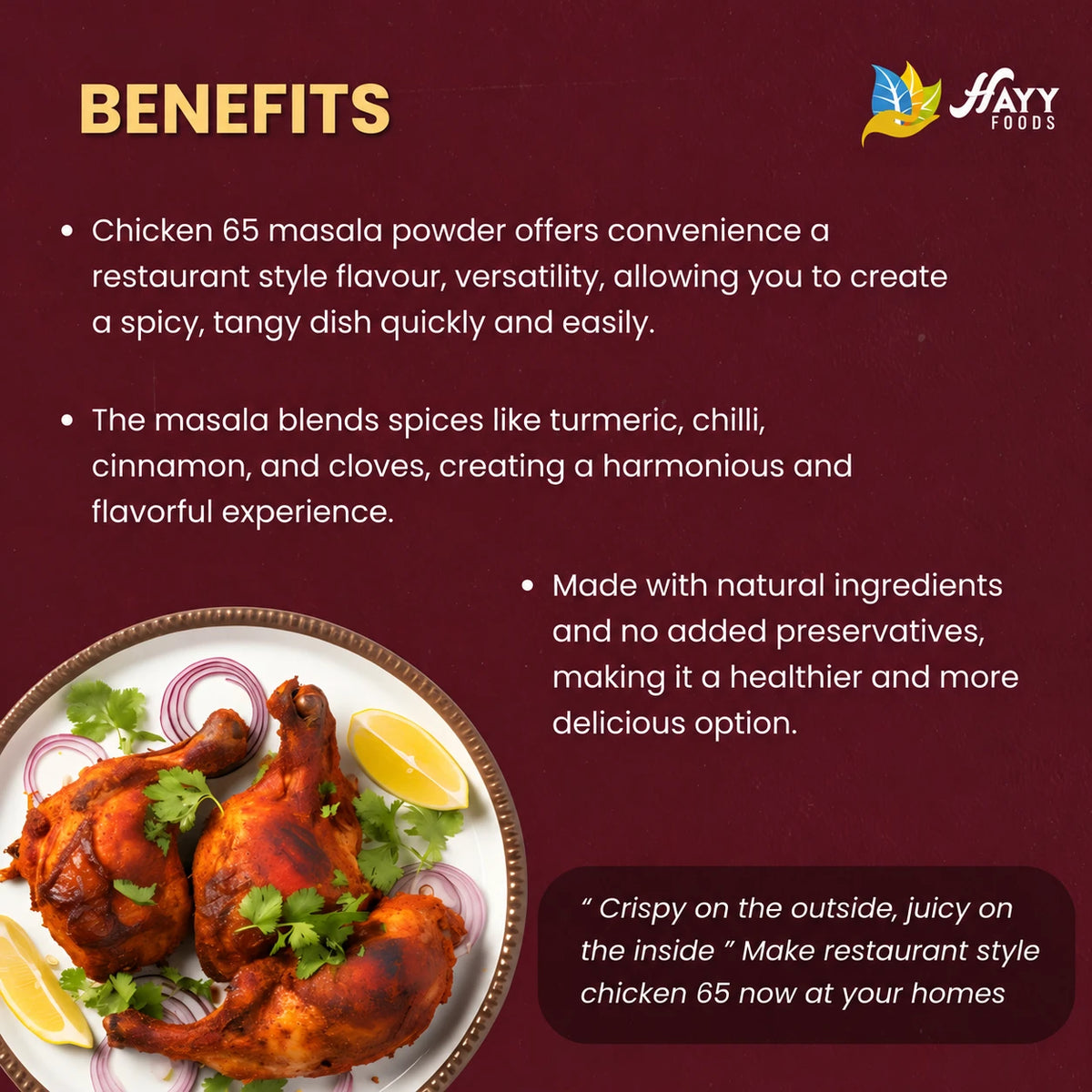 Chicken 65 Masala Powder