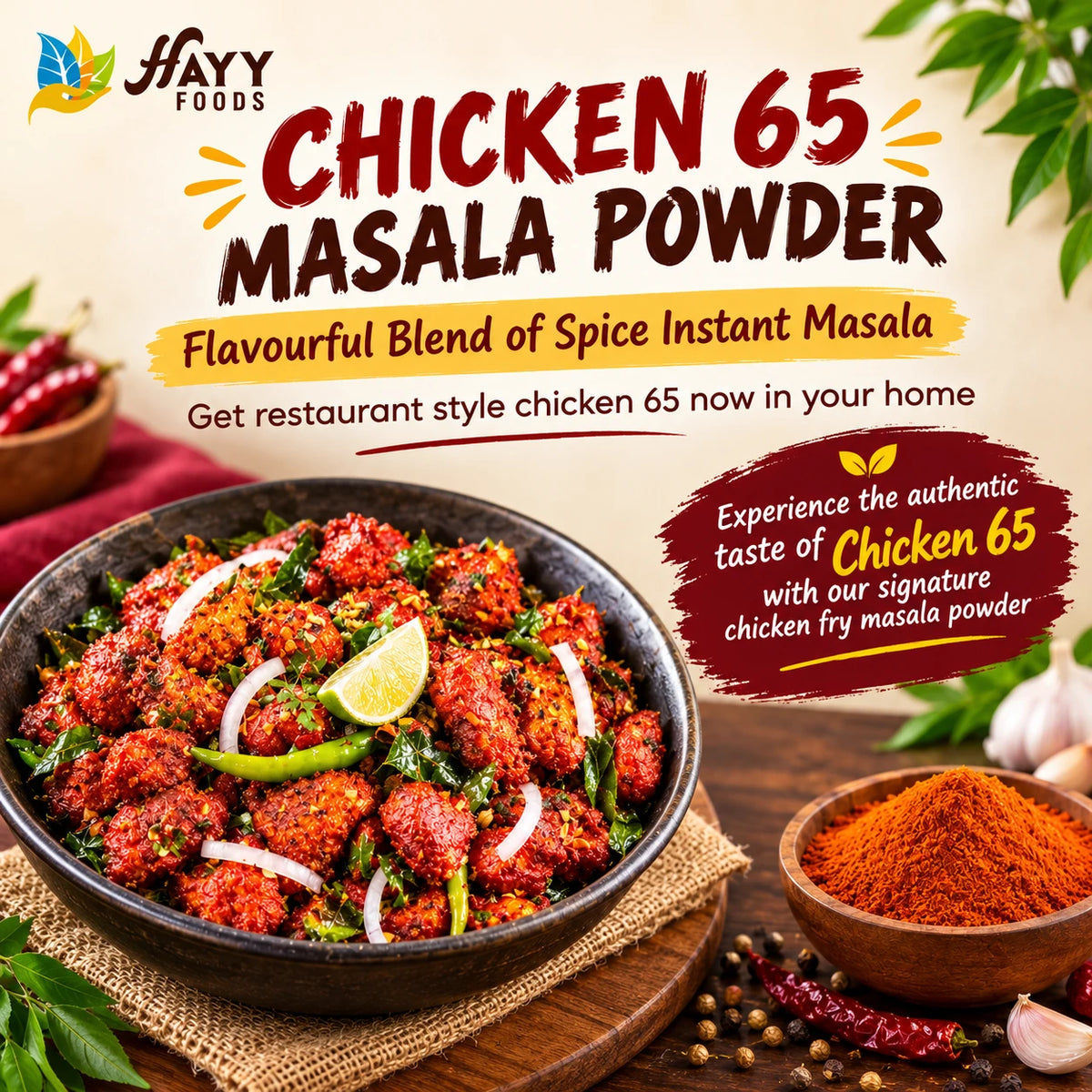 Chicken 65 Masala Powder