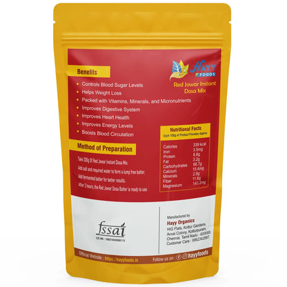 Red Jowar Dosa Mix