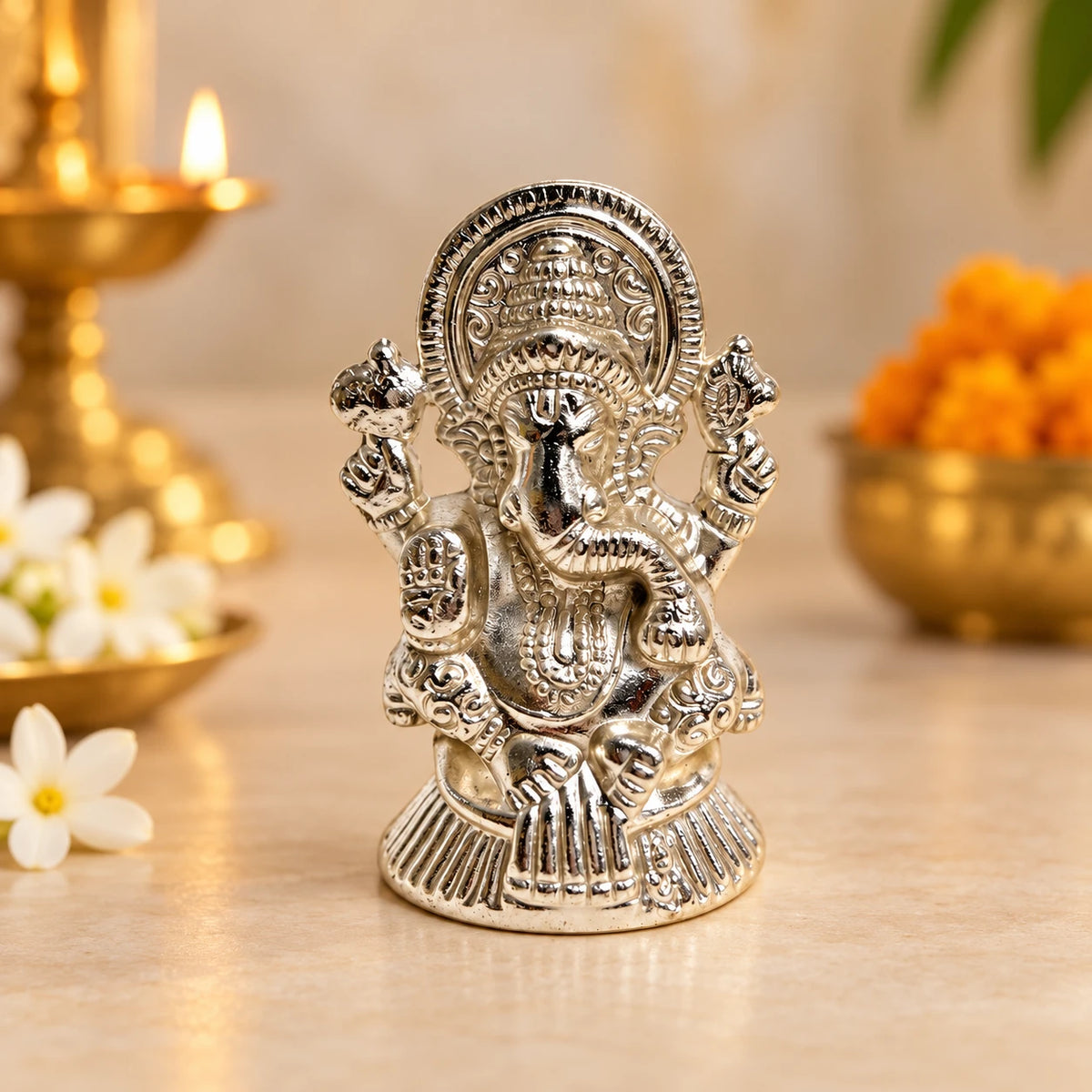German Silver Ganesha