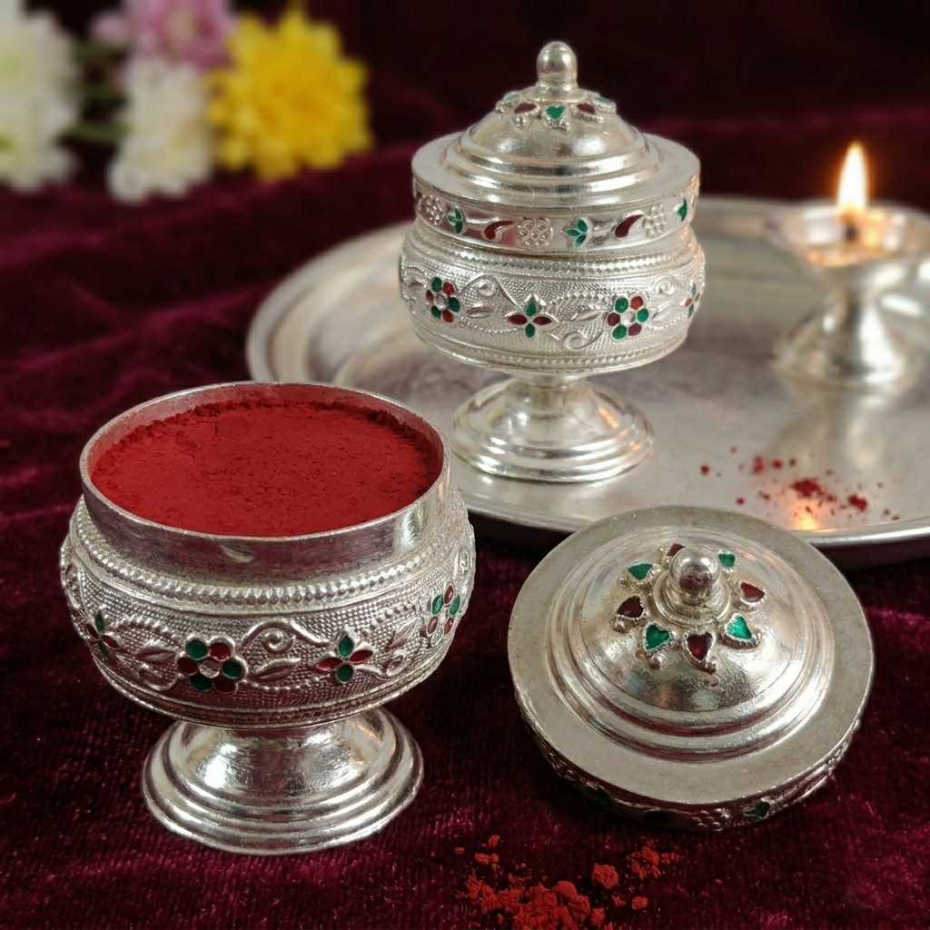 German Silver Kumkum-Simil 350gms