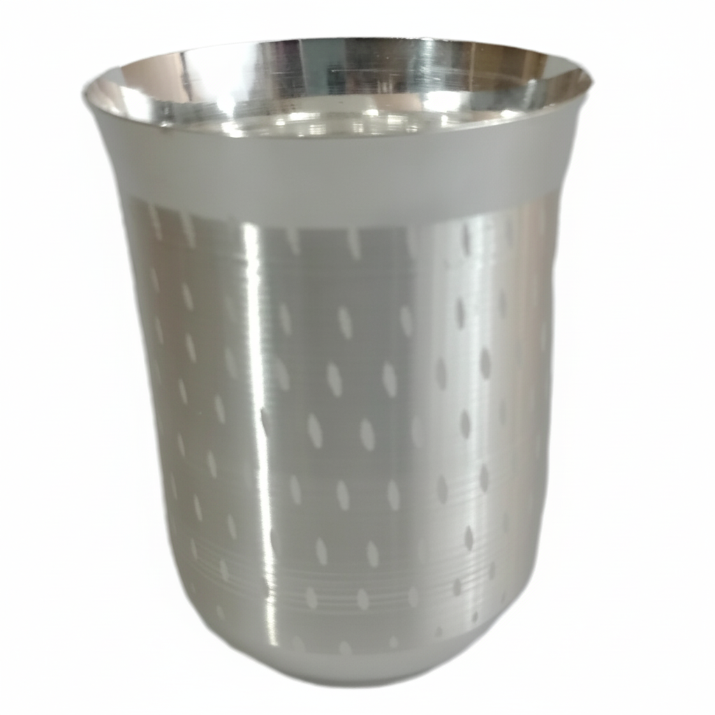 German Silver Gs Glass