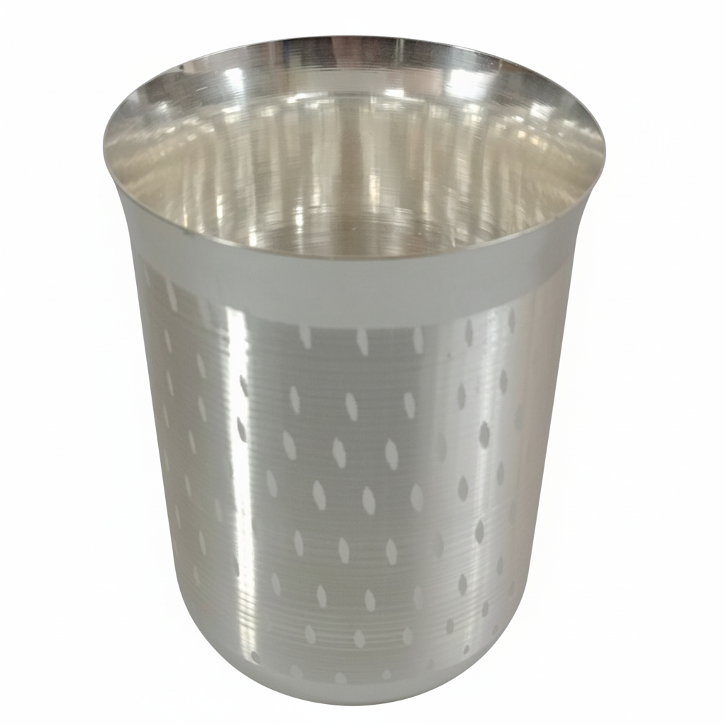 German Silver Gs Glass