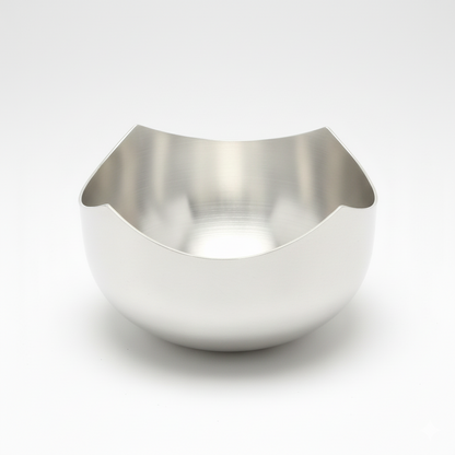 German Silver Bowl-Lotus