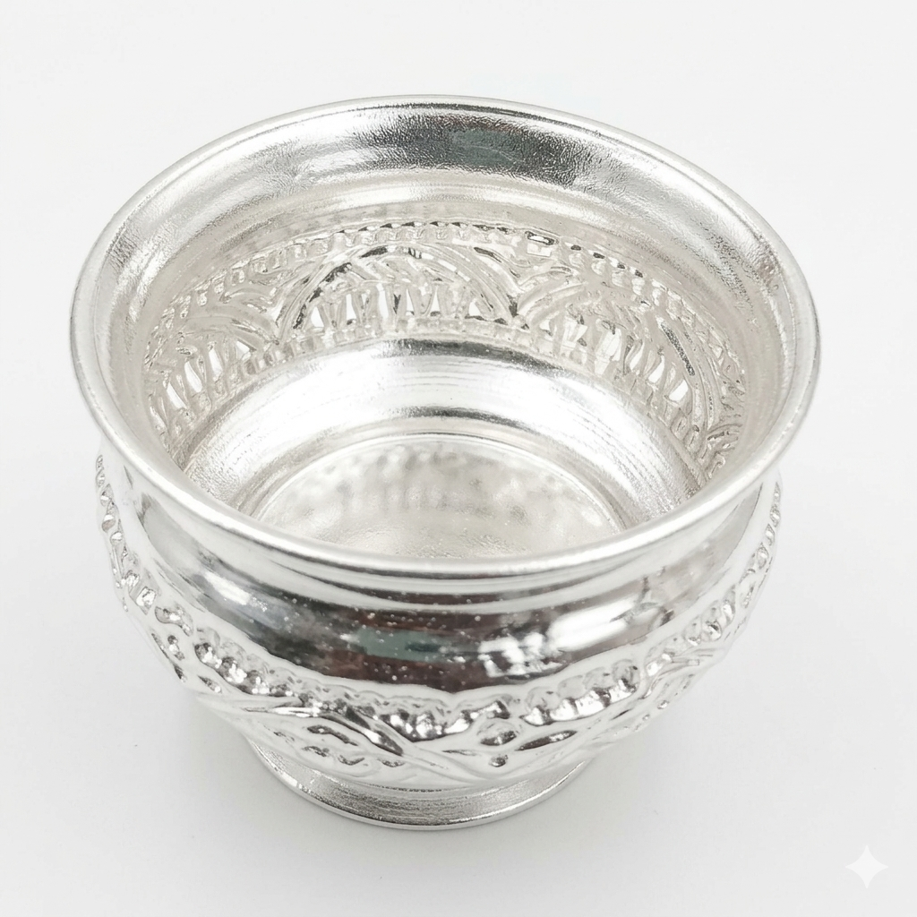 German Silver Sandal Bowl-50gms