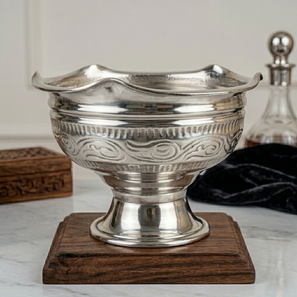 German Silver Sandal Bowl -55gms