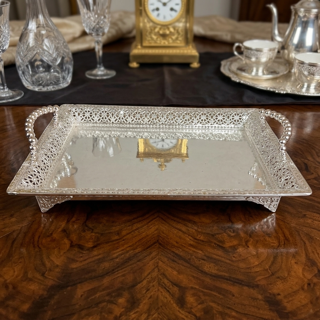 German Silver Tray