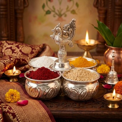 German Silver Panchavala 210gms