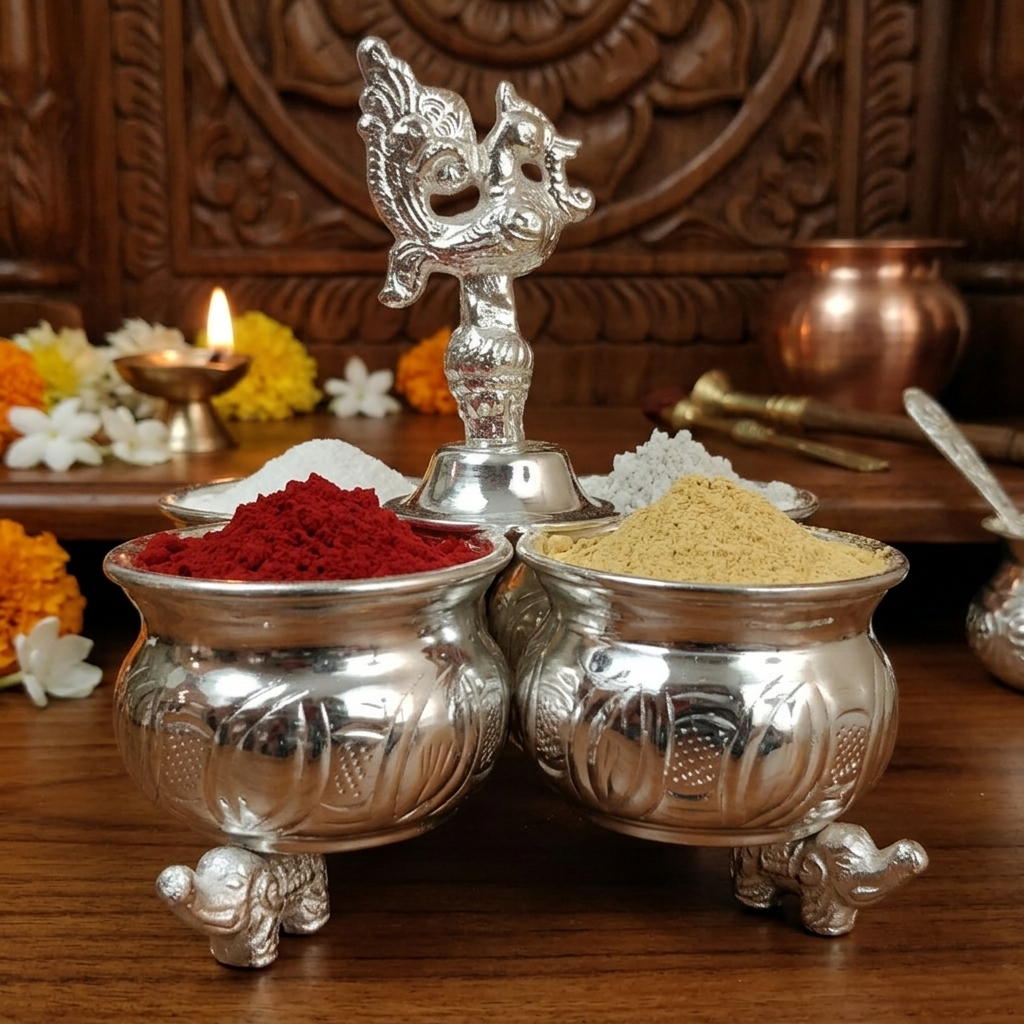 German Silver Panchavala 270gms