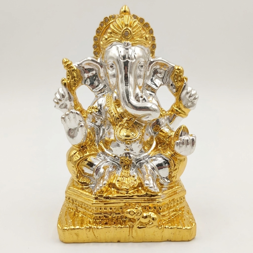 German Silver Ganesh