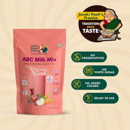 Sweet Karam Coffee ABC (Apple, Beetroot, Carrot) Nutri milk mix (White Sugar free)
