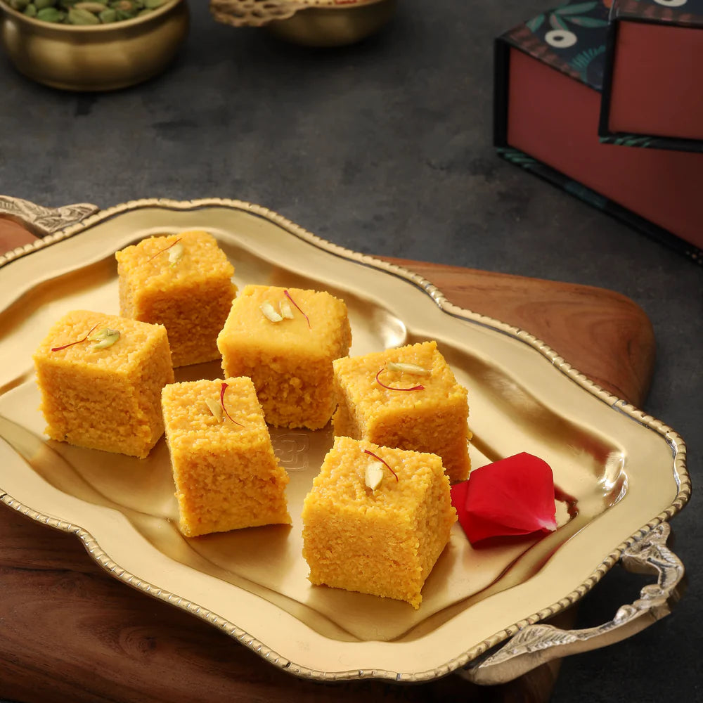 Healthy Mithai's Alphonso Sugar Free Mango Kalakand