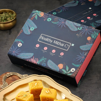 Healthy Mithai's Alphonso Sugar Free Mango Kalakand