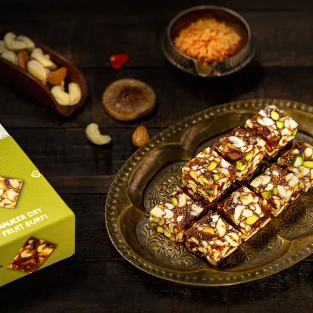 Almond House Anjeer Dryfruit Burfi