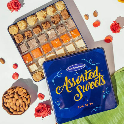 Krishna Sweets Assorted Ghee Sweets 36Pcs