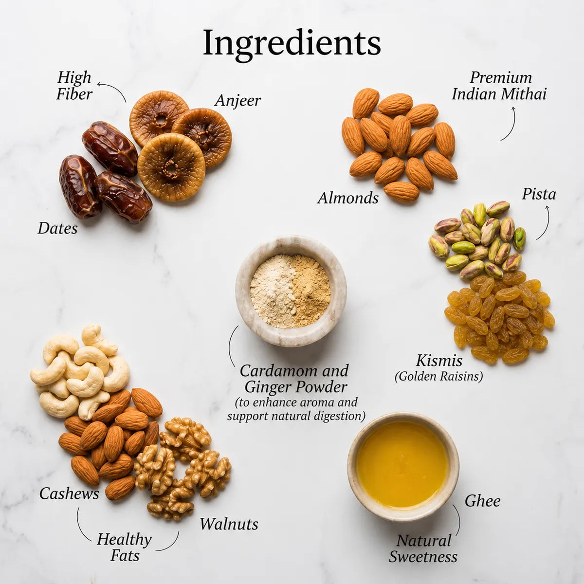 Ayuraone Saptratna 7 Dry Fruit Nutty