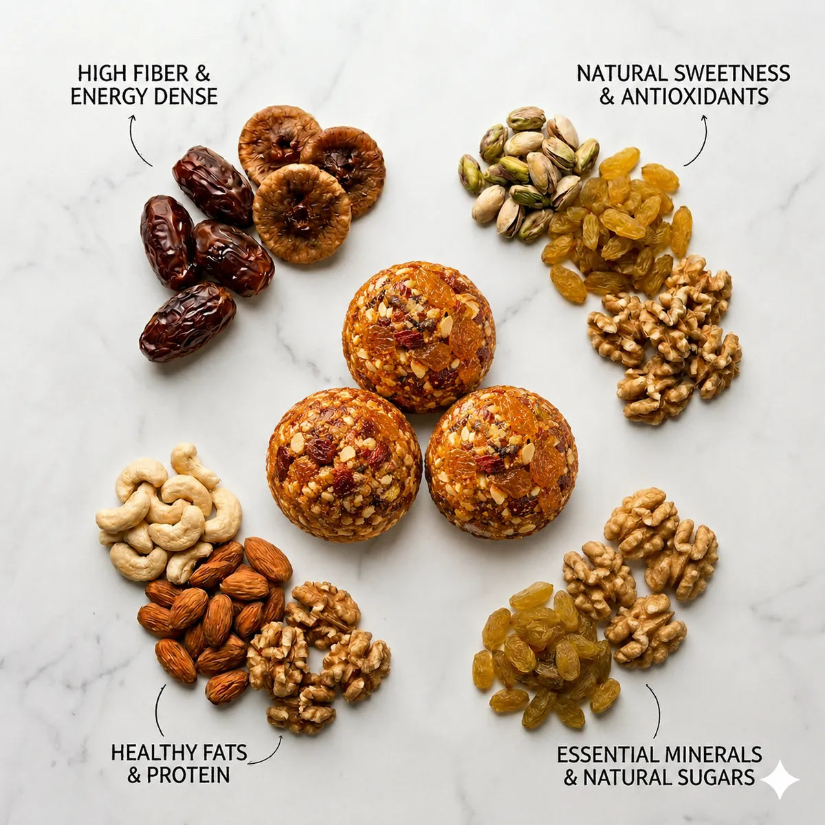 Ayuraone Saptratna 7 Dry Fruit Nutty