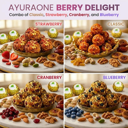 Ayuraone Berry Delight (Classic+Strawberry+Cranberry+Blueberry)