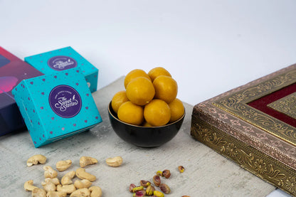 The Sweet Stories Bandar Laddu