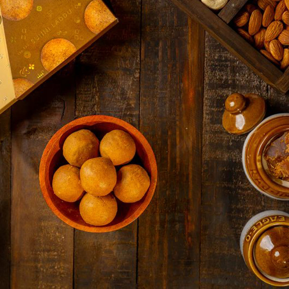 Almond House Bellam Sunni Laddu