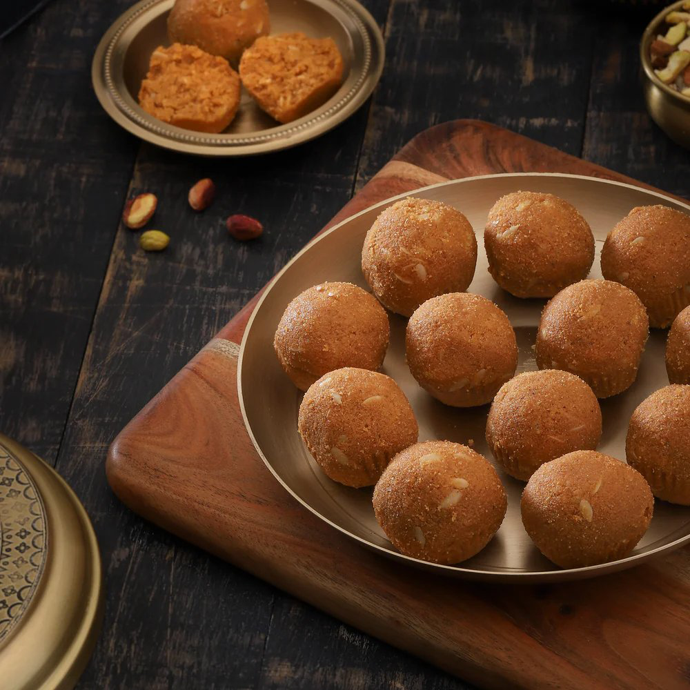 Healthy Mithai's Sugar Free Besan Laddu