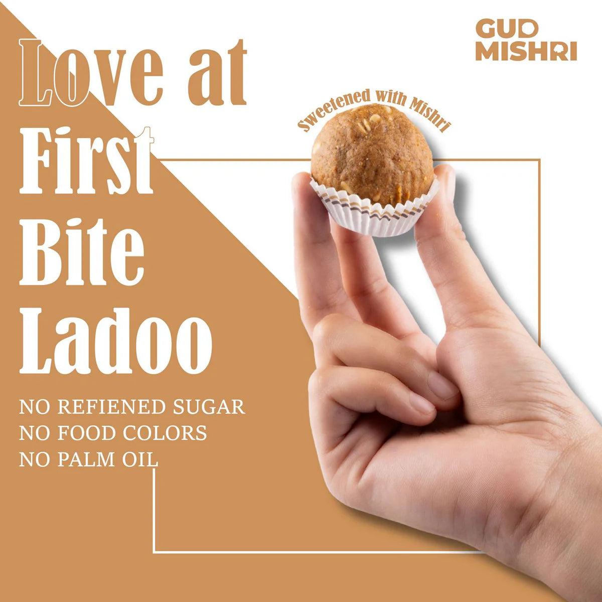 Gudmishri Besan Laddu Mishri