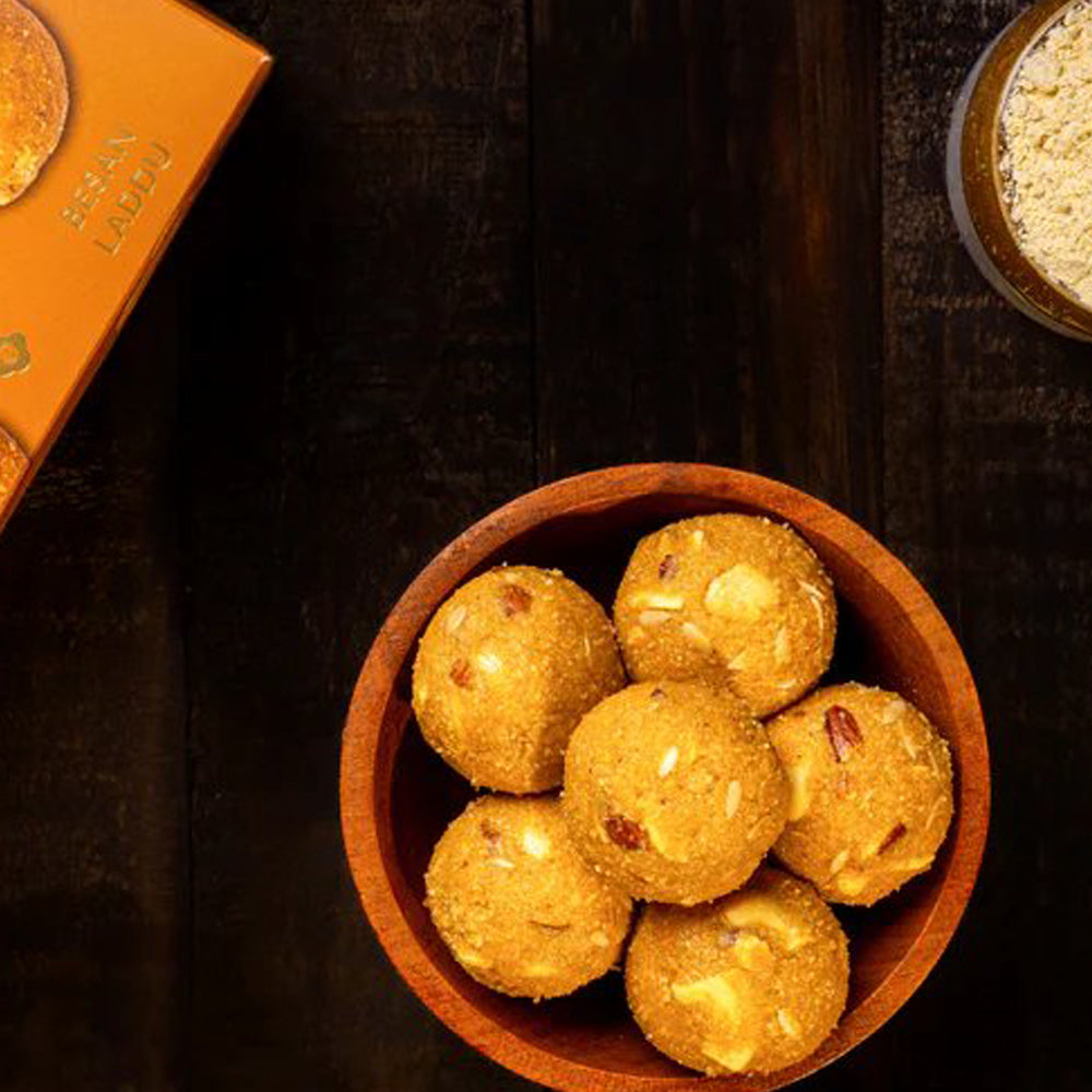 Almond House Besan Laddu