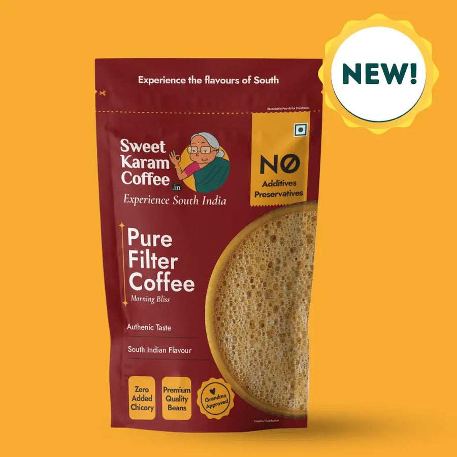 Sweet Karam Coffee Pure Filter Coffee Powder