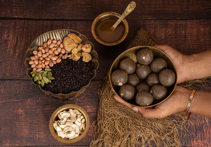 Narchuvai Sweets Black Rice Laddoos
