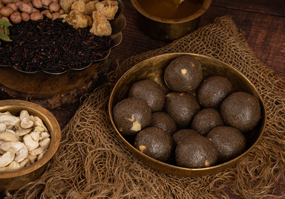 Narchuvai Sweets Black Rice Laddoos