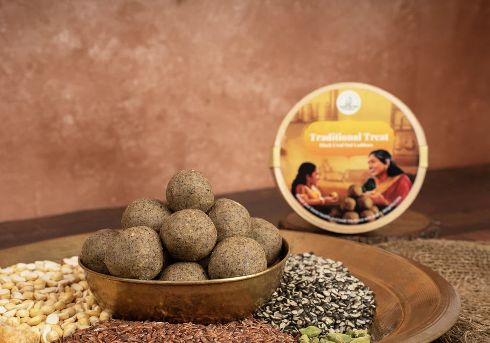Narchuvai Sweets Black Urad Dal Laddoos