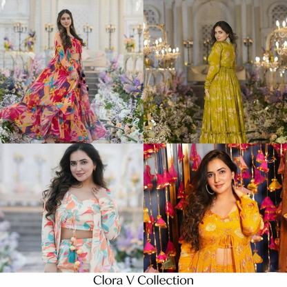 Desire Studio's Koti Style Indo-Western Sharara Set
