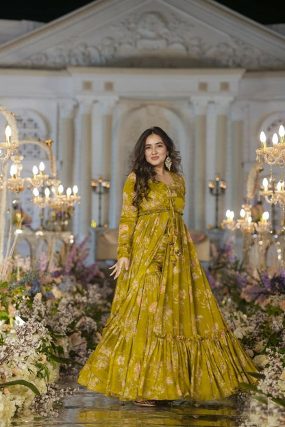 Desire Studio's Koti Style Indo-Western Sharara Set