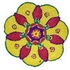 Canvas Rangoli Mat