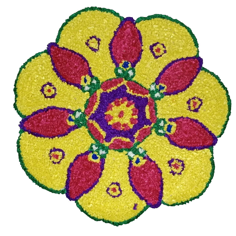 Canvas Rangoli Mat