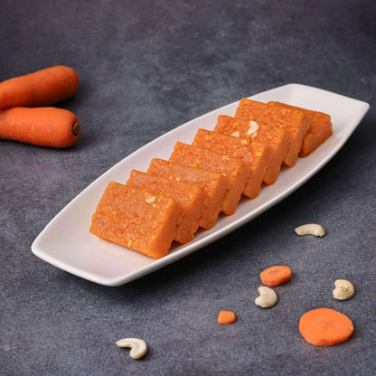 Shree Vaishnavi Sweets' Carrot Mysore Pak