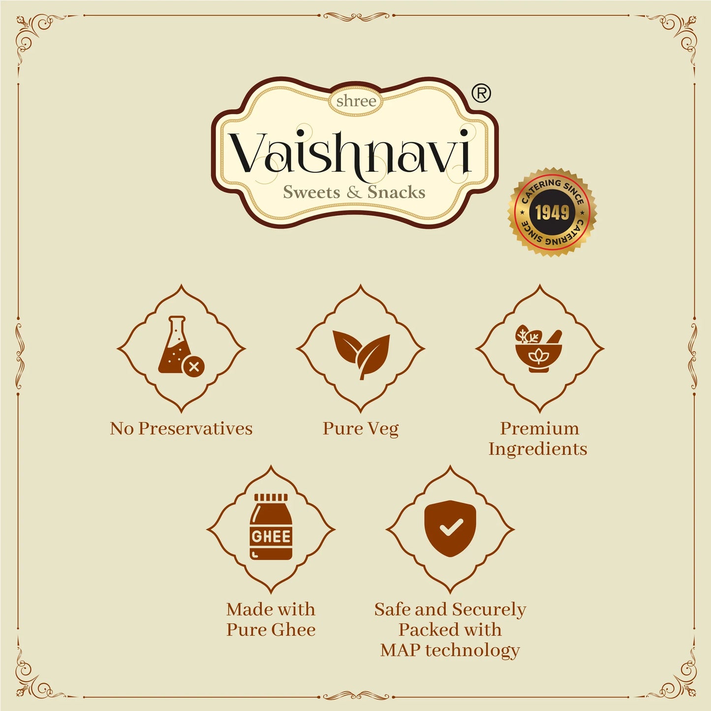 Shree Vaishnavi Sweets' Carrot Mysore Pak