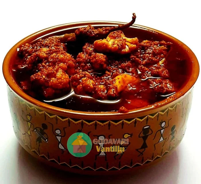 Godavari Vantillu Cauliflower Avakaya