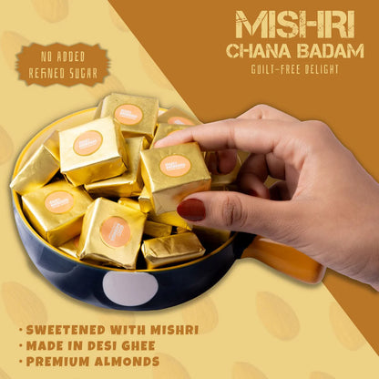 Gudmishri Chana Badam Barfi