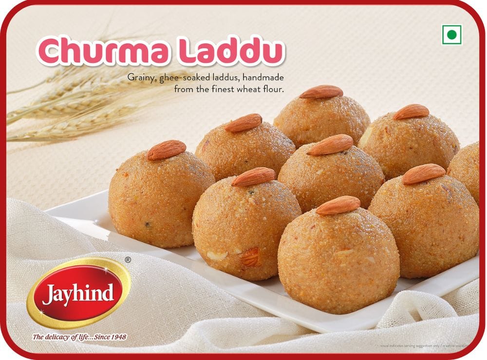 Jayhind Sweet's Churma Laddu