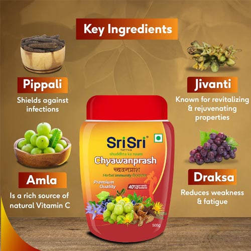 Sri Sri Tattva Chyawanprash - Herbal Immunity Booster