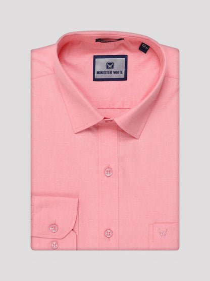 Minister White's Mens Shirt with Matching Border Dhoti Combo Casper