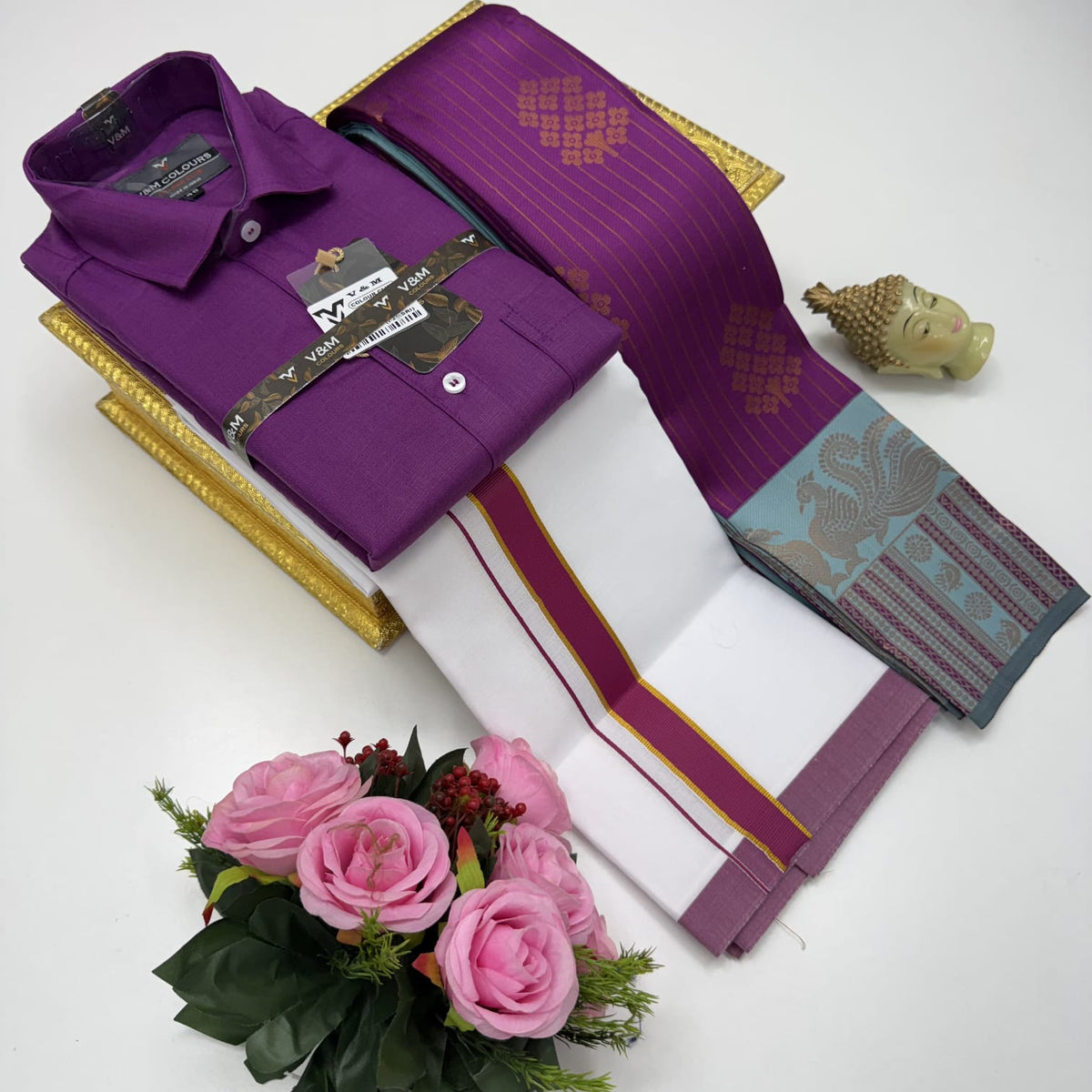 Elampillai Couple Combo - Purple