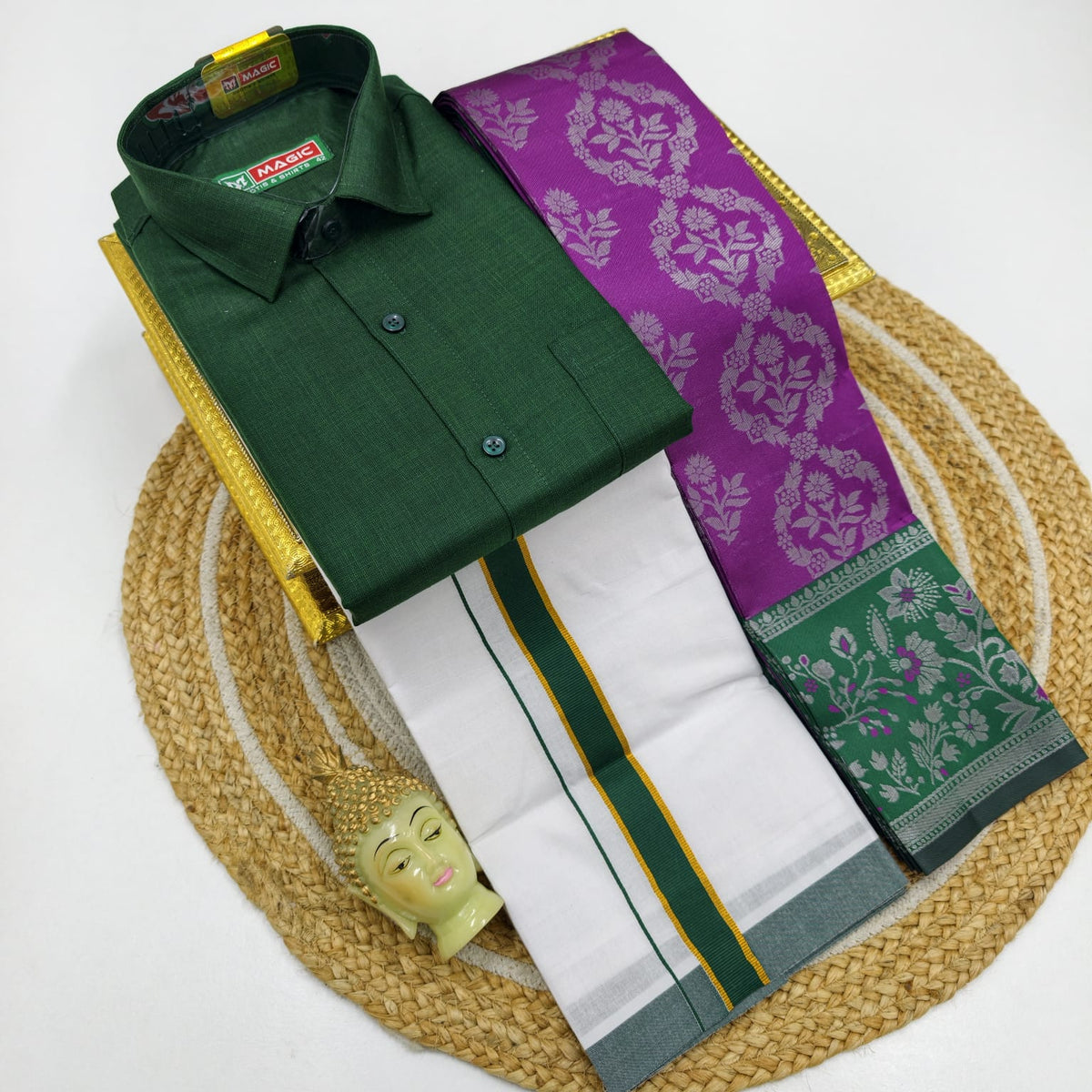 Elampillai Couple Combo - Green