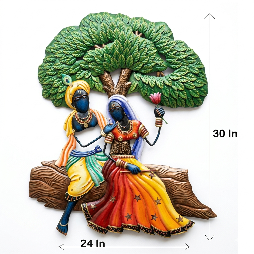 Couple under Tree - Metal