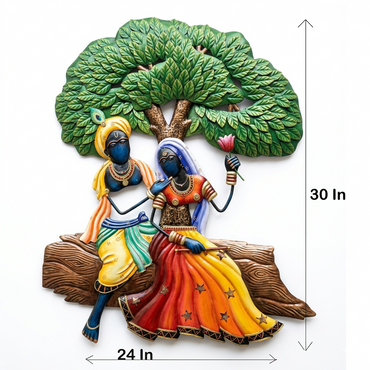 Couple under Tree - Metal