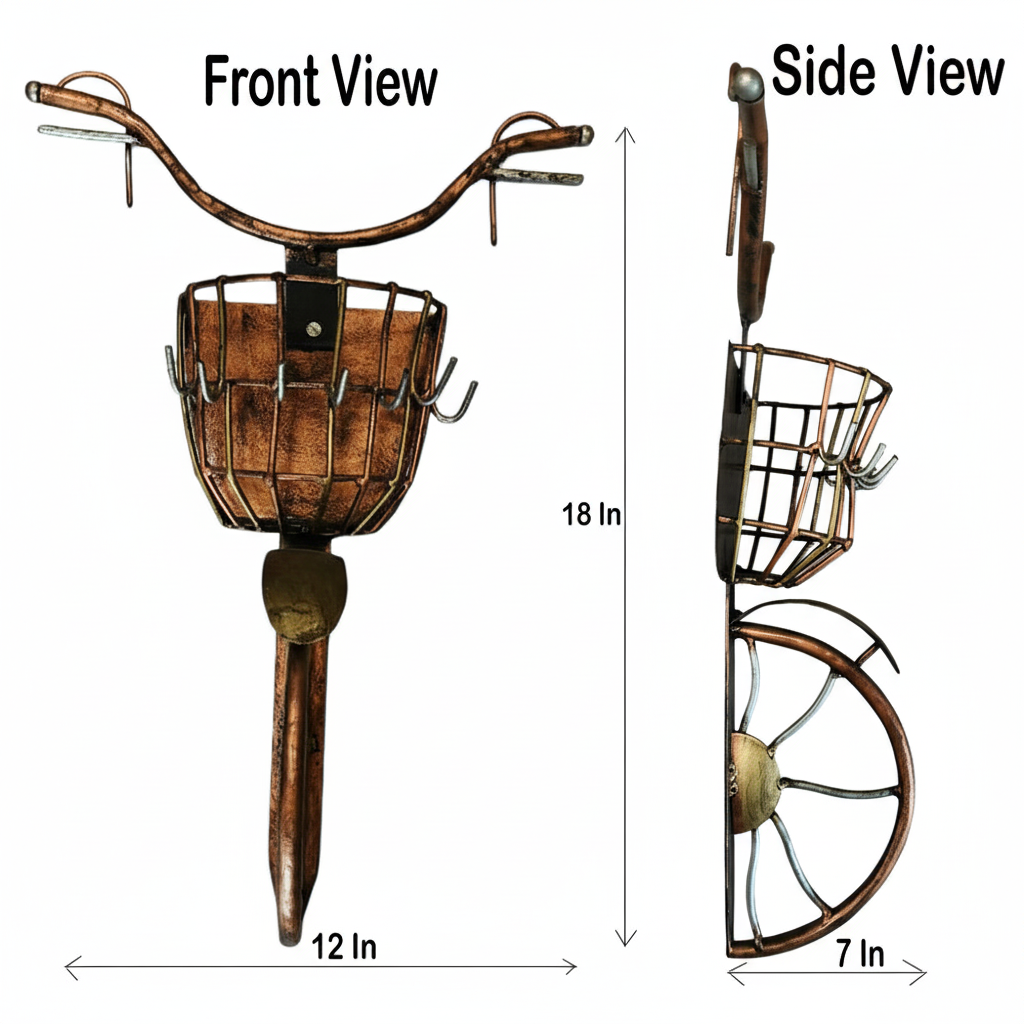 Cycle Key Holder - Metal