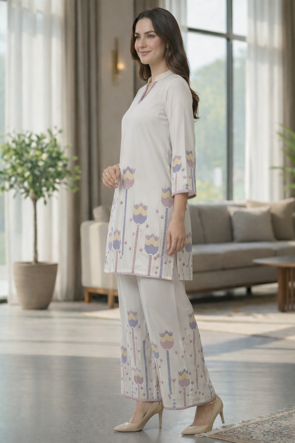 Desire Studio's Stylish Printed Co-Ord Set