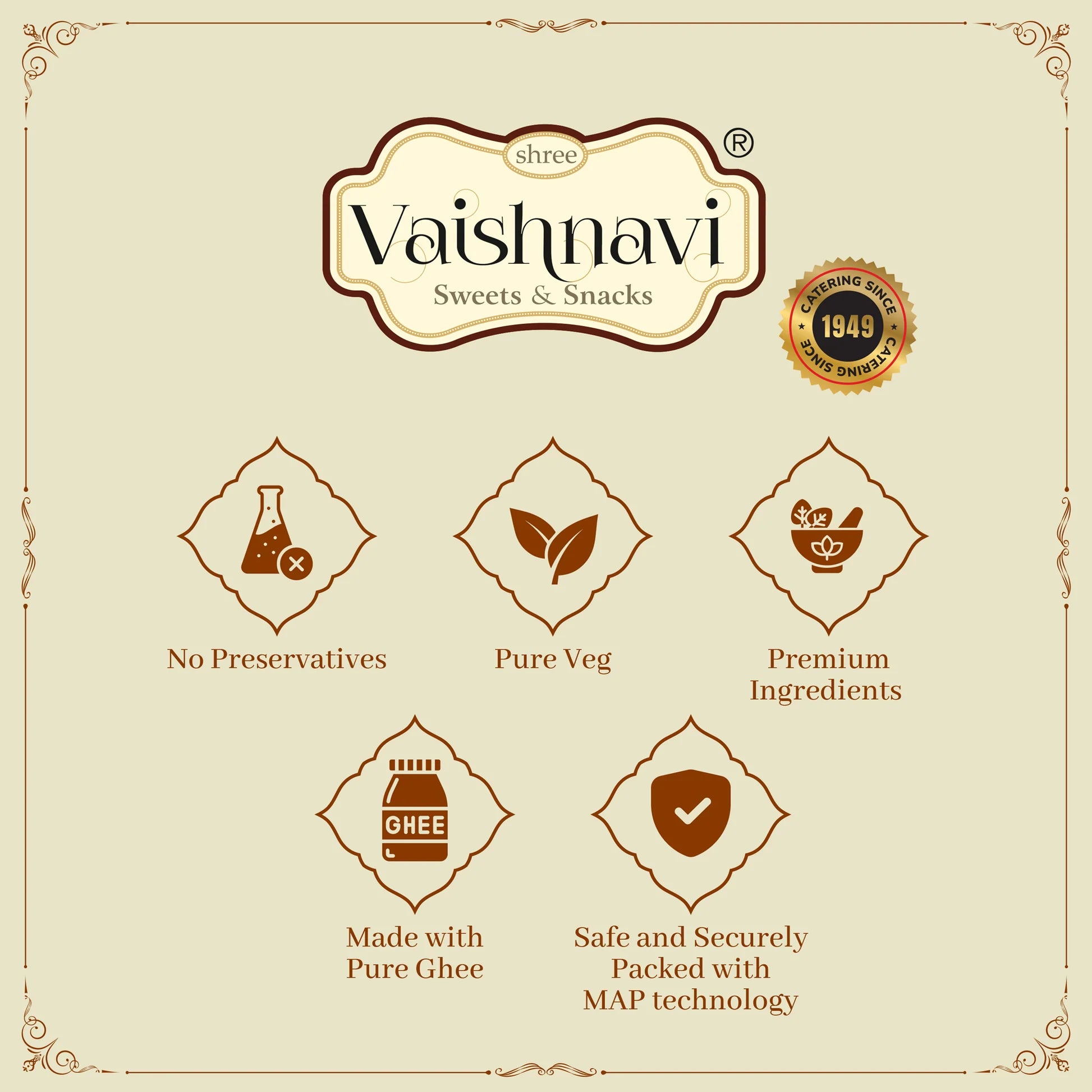 Shree Vaishnavi Sweets' Dharwad Peda