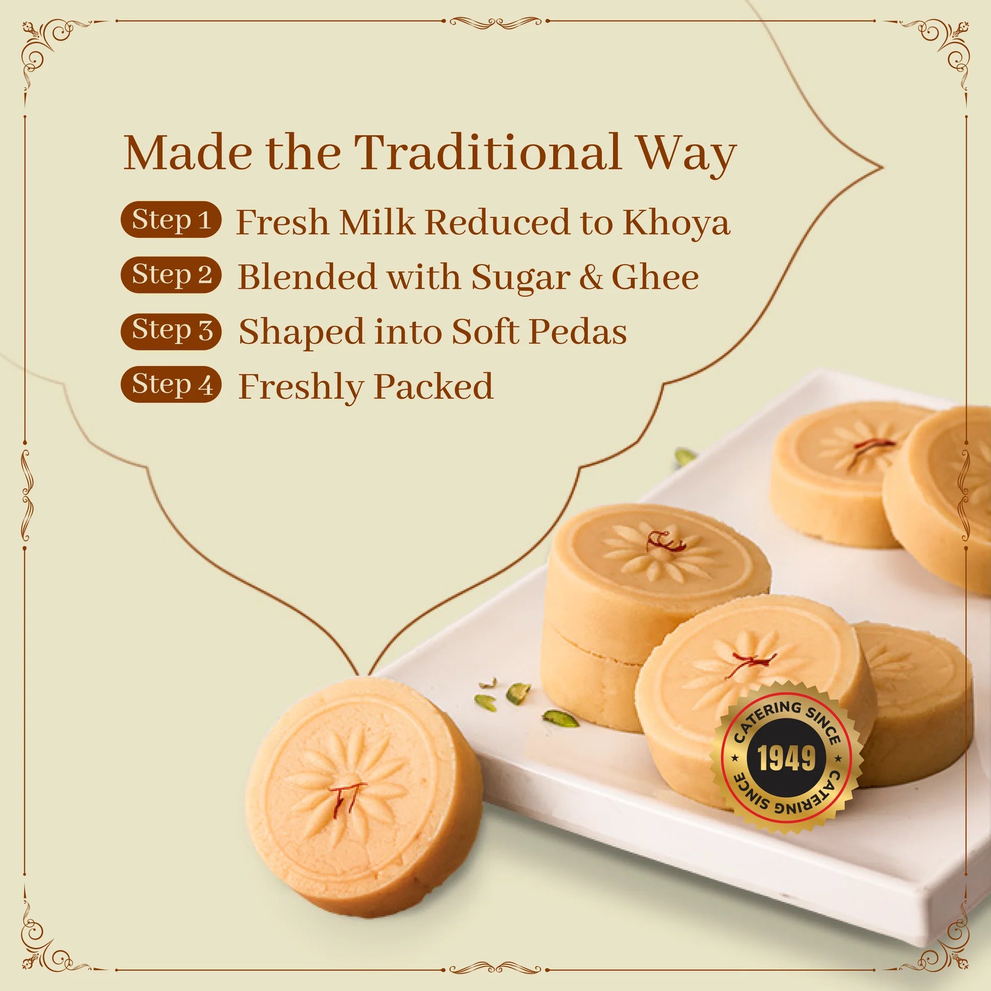 Shree Vaishnavi Sweets' Doodh Peda
